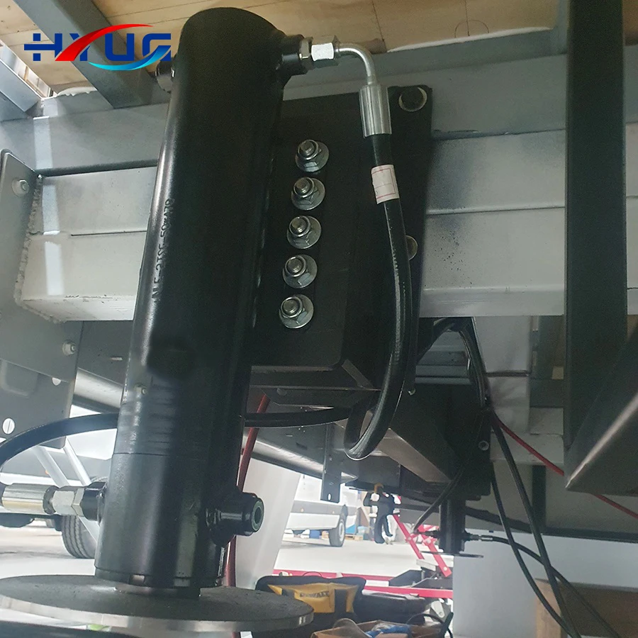 RV Hydraulic Leveling System, 12V DC Hydraulic Lifting Automatic Self-Leveling Jack, Control Panel for Fiat Ducato, Caravan