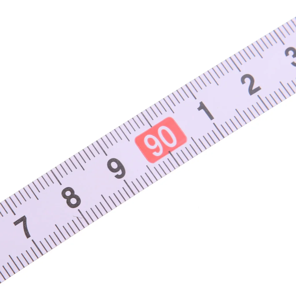 High Quality Durable Tailor Tape Self Adhesive Measuring Tape Metric Scale Ruler for Workbenches and Countertops