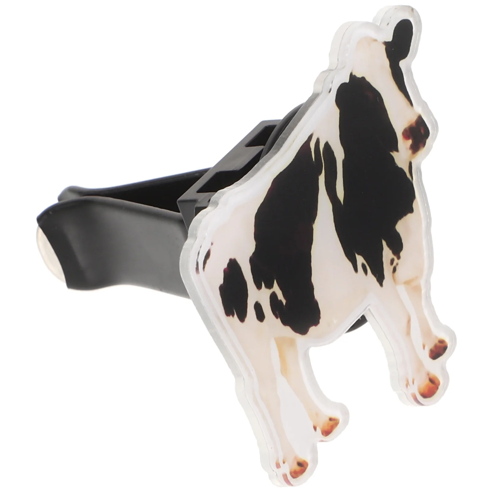 

Acrylic Car Air Vent Decoration Clip Cow Style Wear Resistant for Car Outlet Clips Cute Auto Vent Accessories Freshener