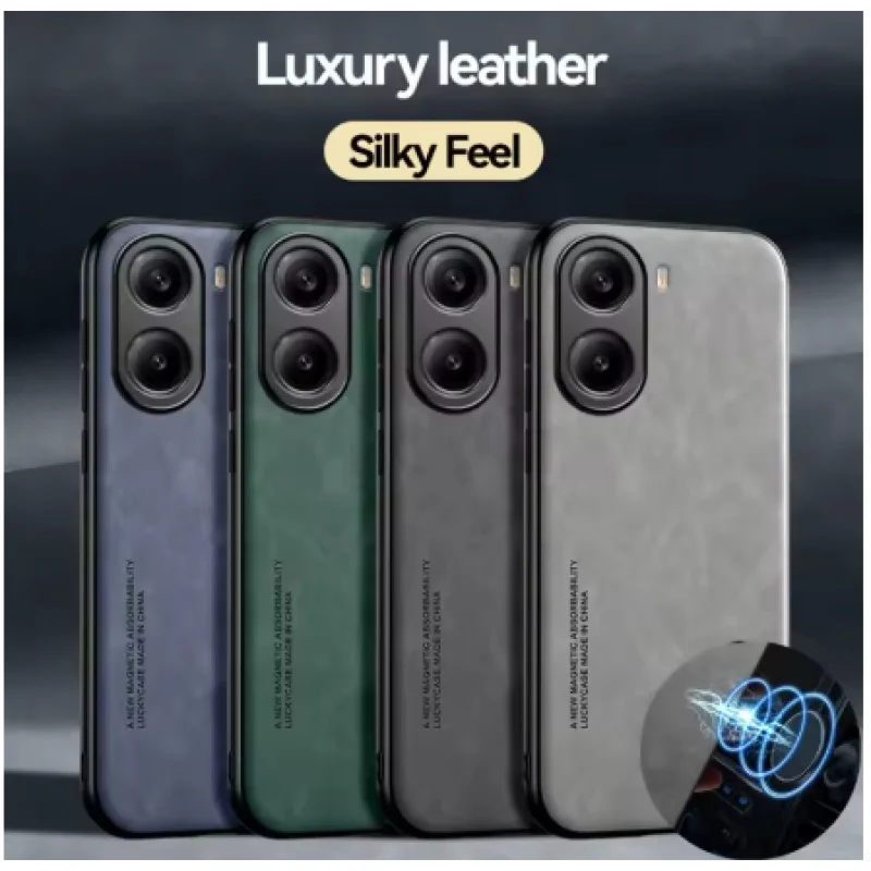 

Luxury Magnetic Leather Case For Oppo A17 A98 5G A78 5G Oppo A78 4G A58 4G Oppo A57 4G A57s A94 5G Cover Support Car Holder