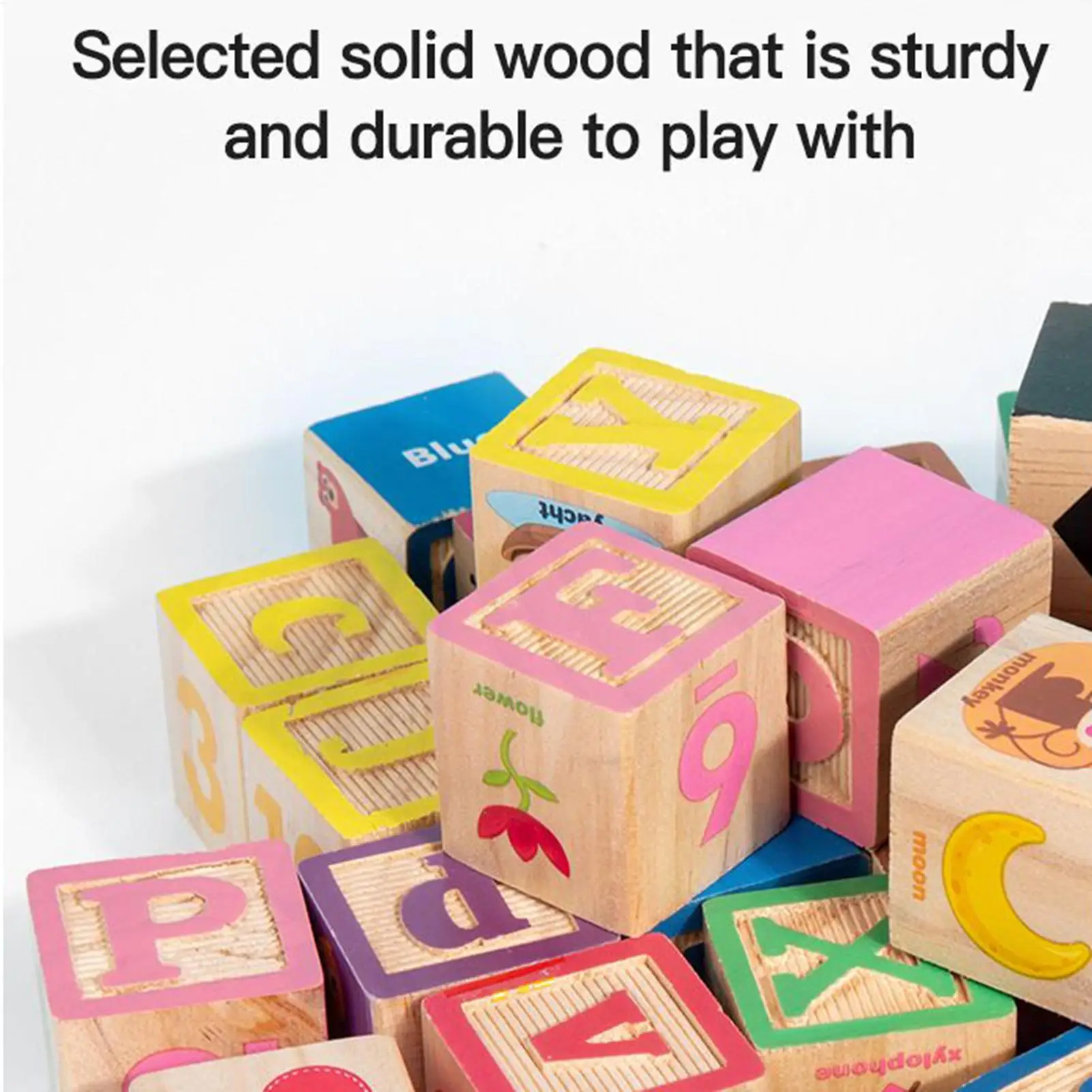 ตัวต่อไม้ ของเล่นเสริมพัฒนาการเด็ก รูปสัตว์ จับคู่ ต่อบล็อก สำหรับเด็กเล็ก เด็กผู้หญิง เด็กอนุบาล