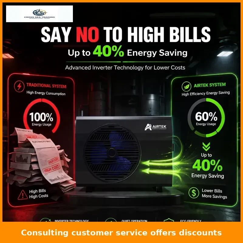 5KW 7KW 9KW 11KW 15KW 18KW 21KW 25KW 28KW R32 Air Source Heat Pump Mini Spa Heater DC Inverter Pool Heat Pump Water Heater