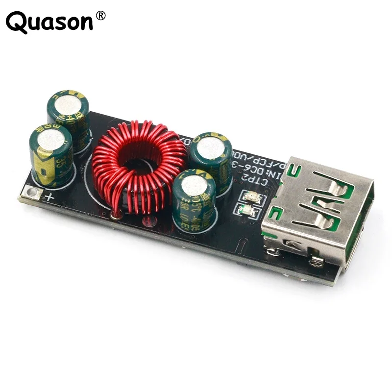 QC4.0 QC3.0 USB Type-C Mobile Phone Quick Charge Adapter 6 -35V Step Down Buck Boost Module for Huawei SCP/FCP Apple PD Qualcomm
