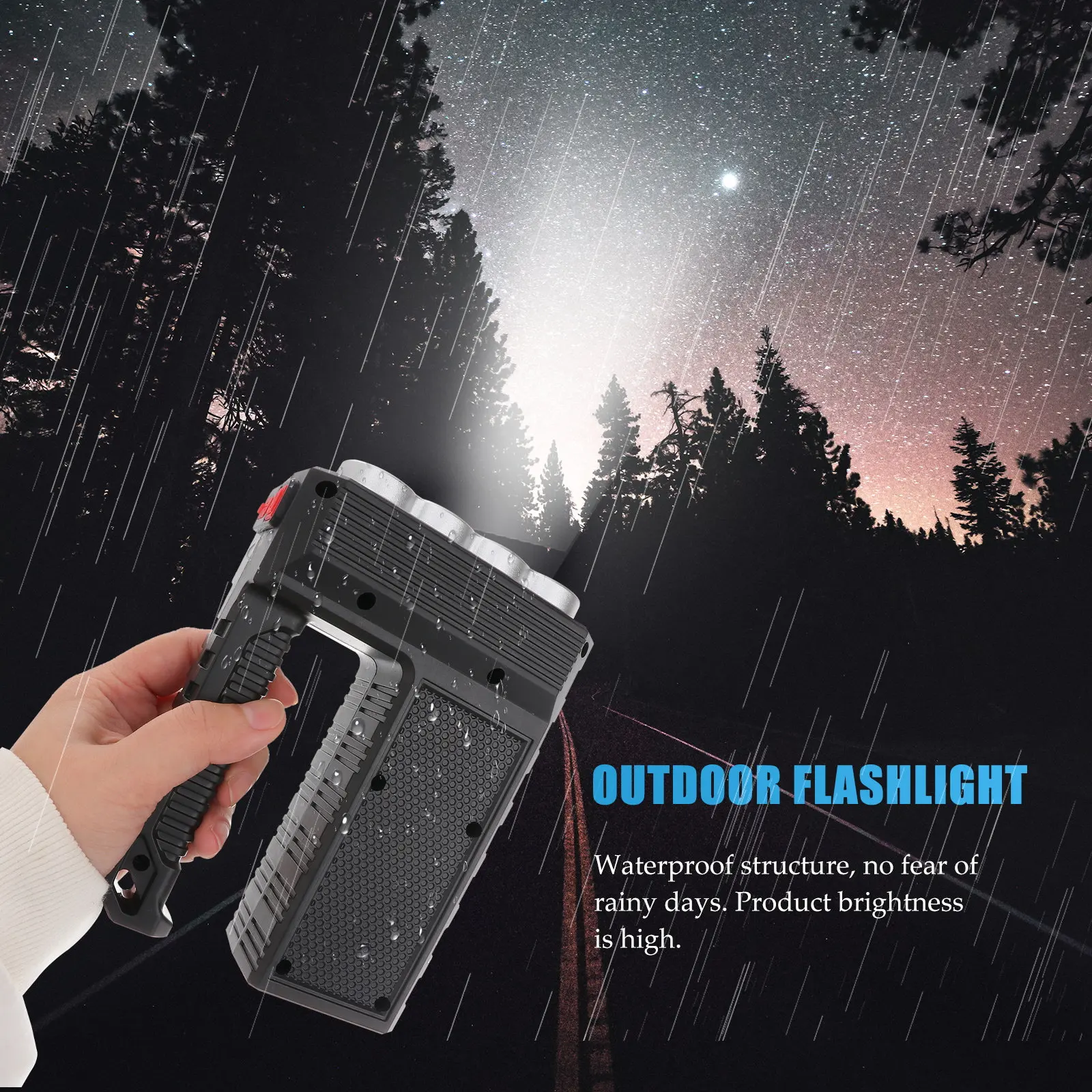 

Премиум-лампа на солнечной энергии из АБС-пластика, портативный светодиодный фонарь для кемпинга, перезаряжаемый, со встроенной солнечной панелью для походов