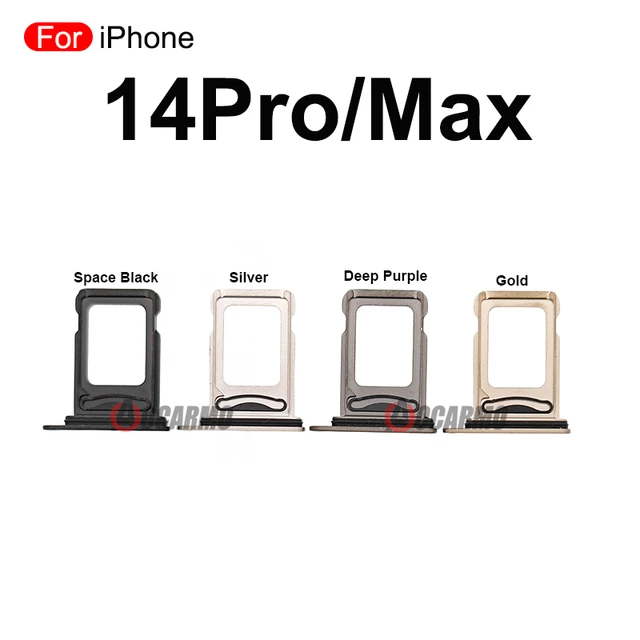 Single / Dual Sim Card For iPhone 14 Pro 14Pro Max SIM Tray Slot 