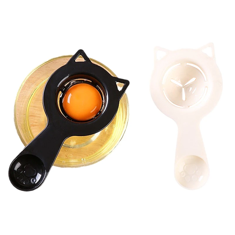 Kitten Stem Egg White Separator White And Yolk Filter Kitchen Baking Separator Kitchen Baked Tool Gadgets