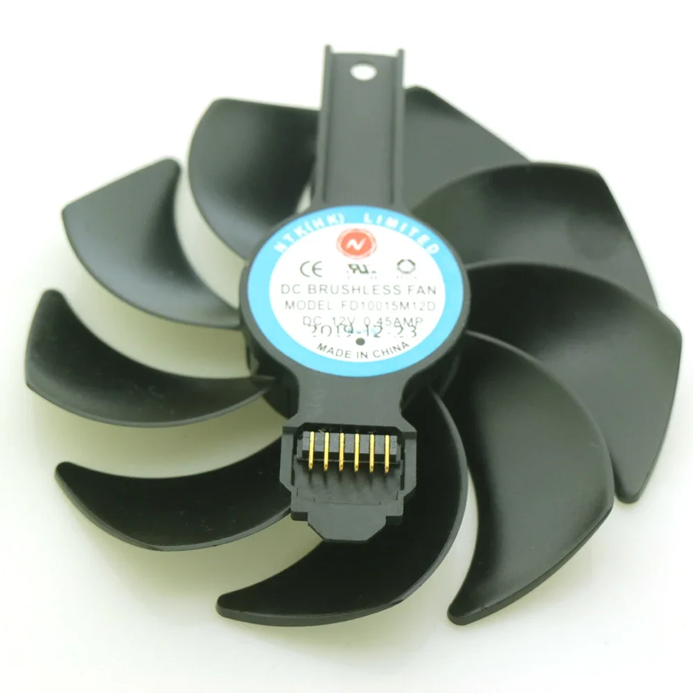 Neuer FD10015M12D 95 mm DC 12 V 0,45 AMP VGA-Lüfter für Sapphire RX5600XT RX5500XT RX 5700XT RX5700 Grafikkarten-Lüfter