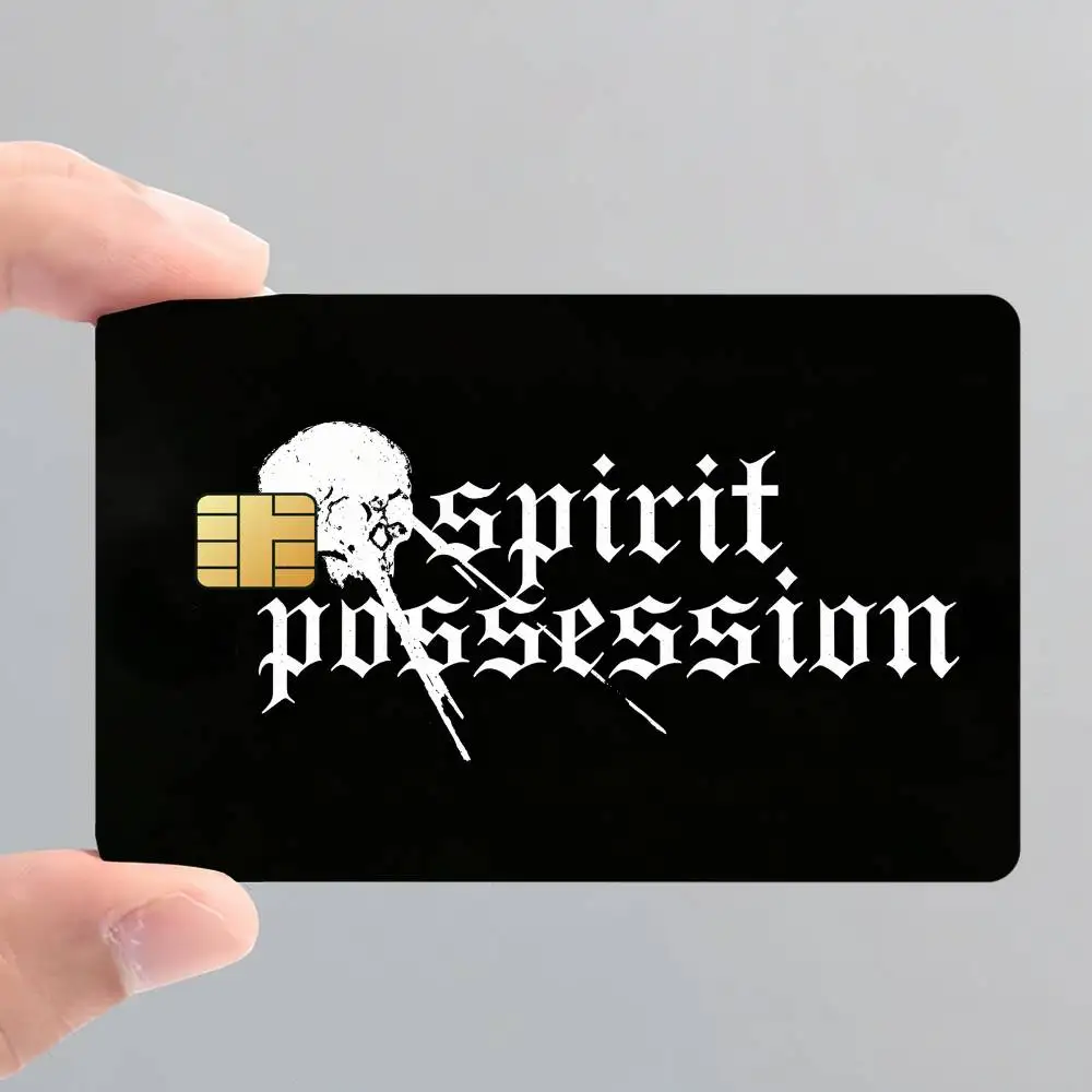 Band S-Spirit Possession Card Stickers for Bank Access Protective Waterproof Film Cover Sticker Surprise Gift