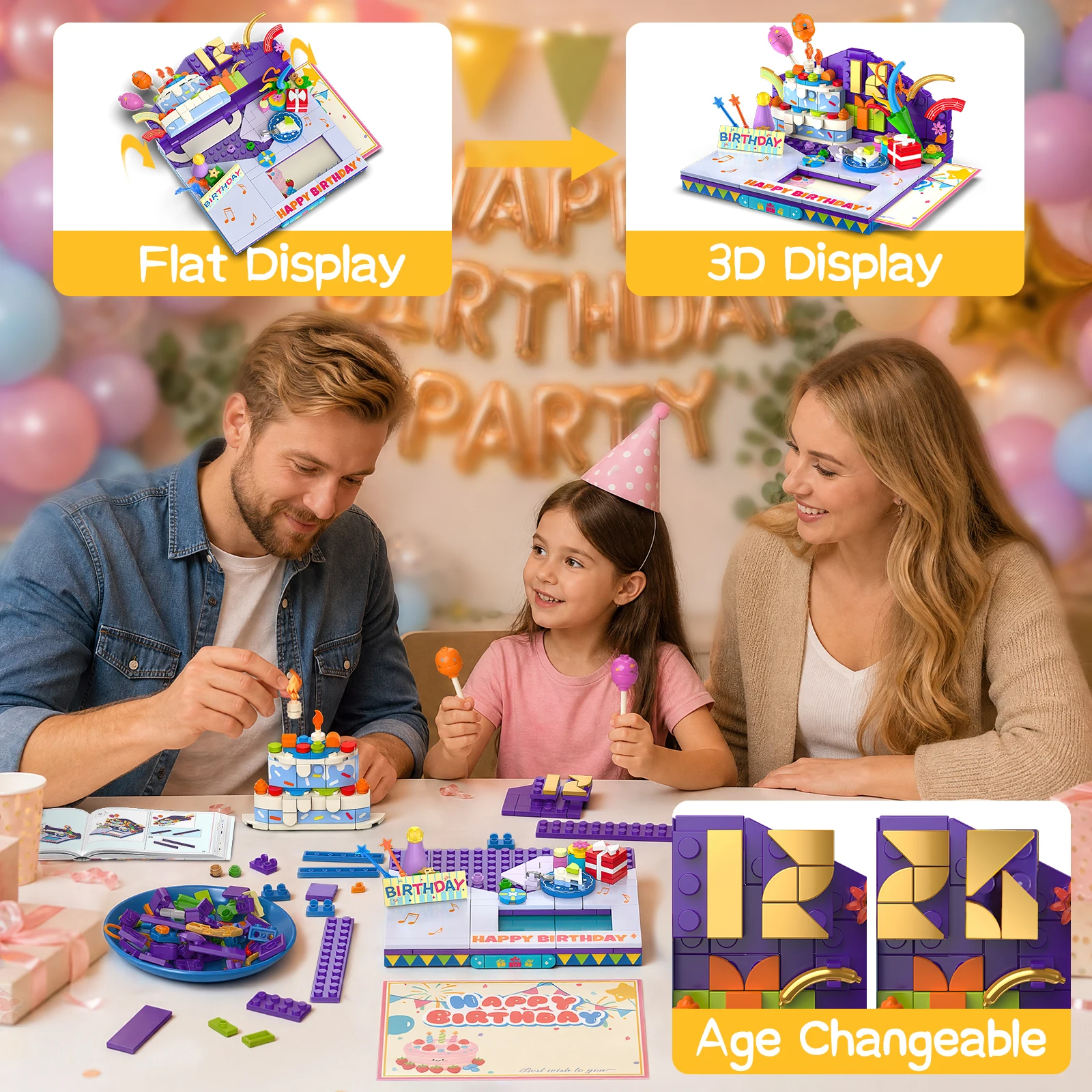 JAKI Birthday Greeting Card Bu - огляд і ціна Desk Setup Small