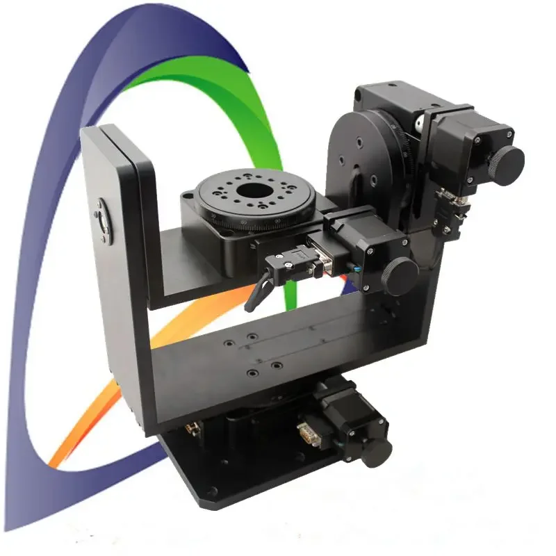 Precision electric three-dimensional rotating table, optical angle table, radar test tilt table