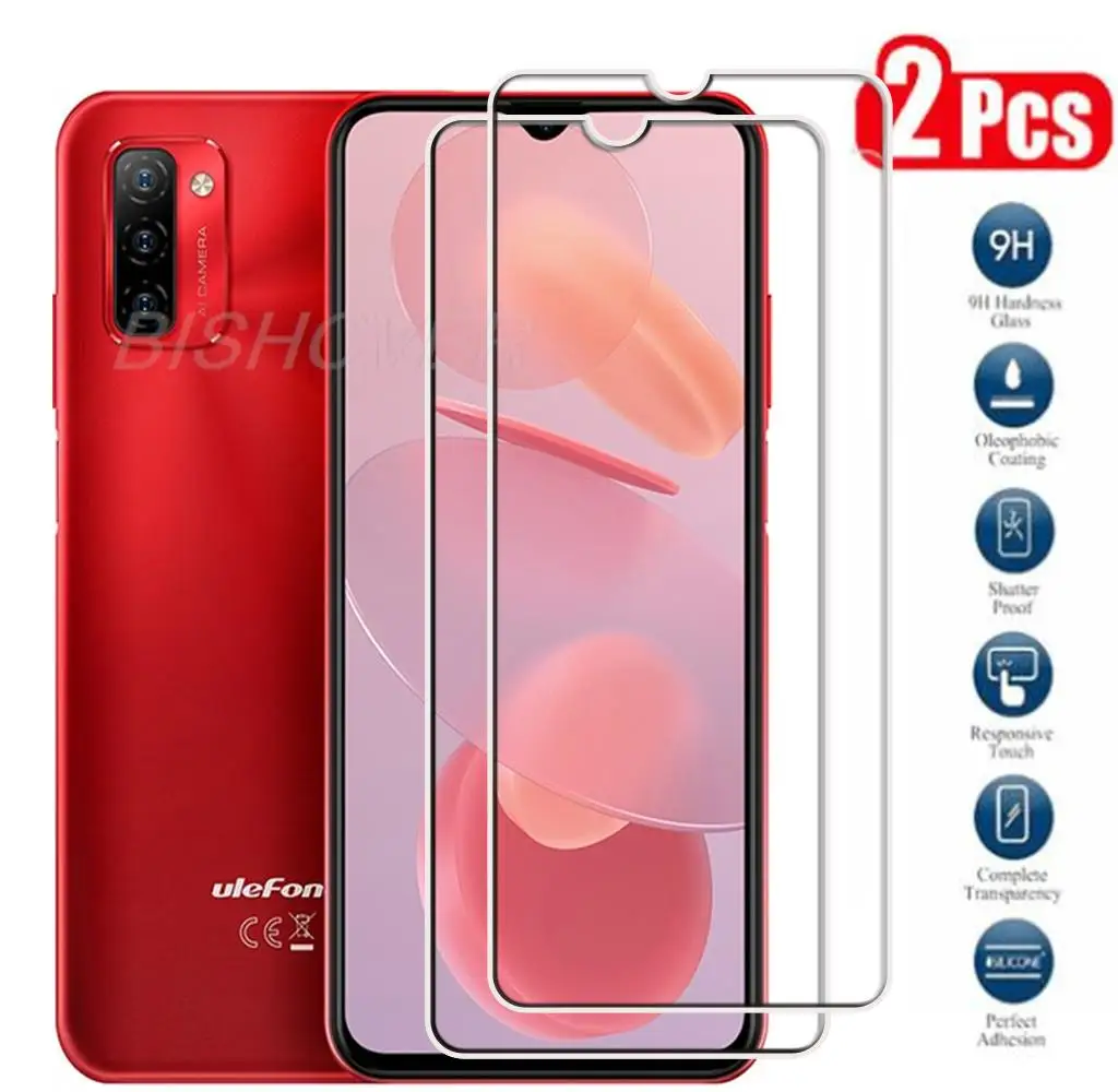 Tempered Glass For Ulefone Note 12P Protective Film Screen Protector On Note12P 6.82Inch Phone Glass