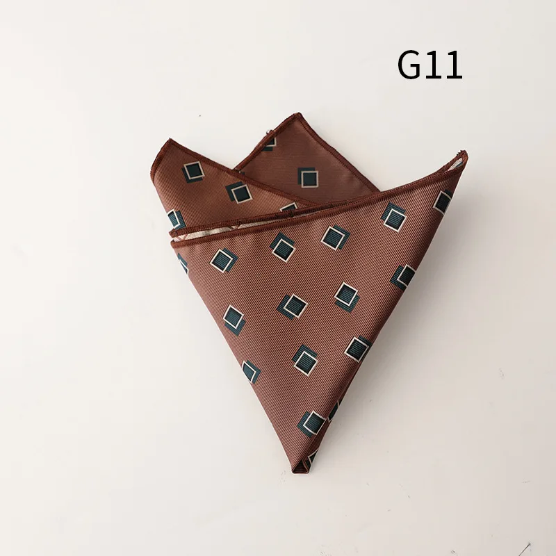 男性のブランドハンカチヴィンテージ幾何学ポケットチーフソフトハンカチウェディングパーティービジネスシルクカラフルな胸タオルギフトネイビー