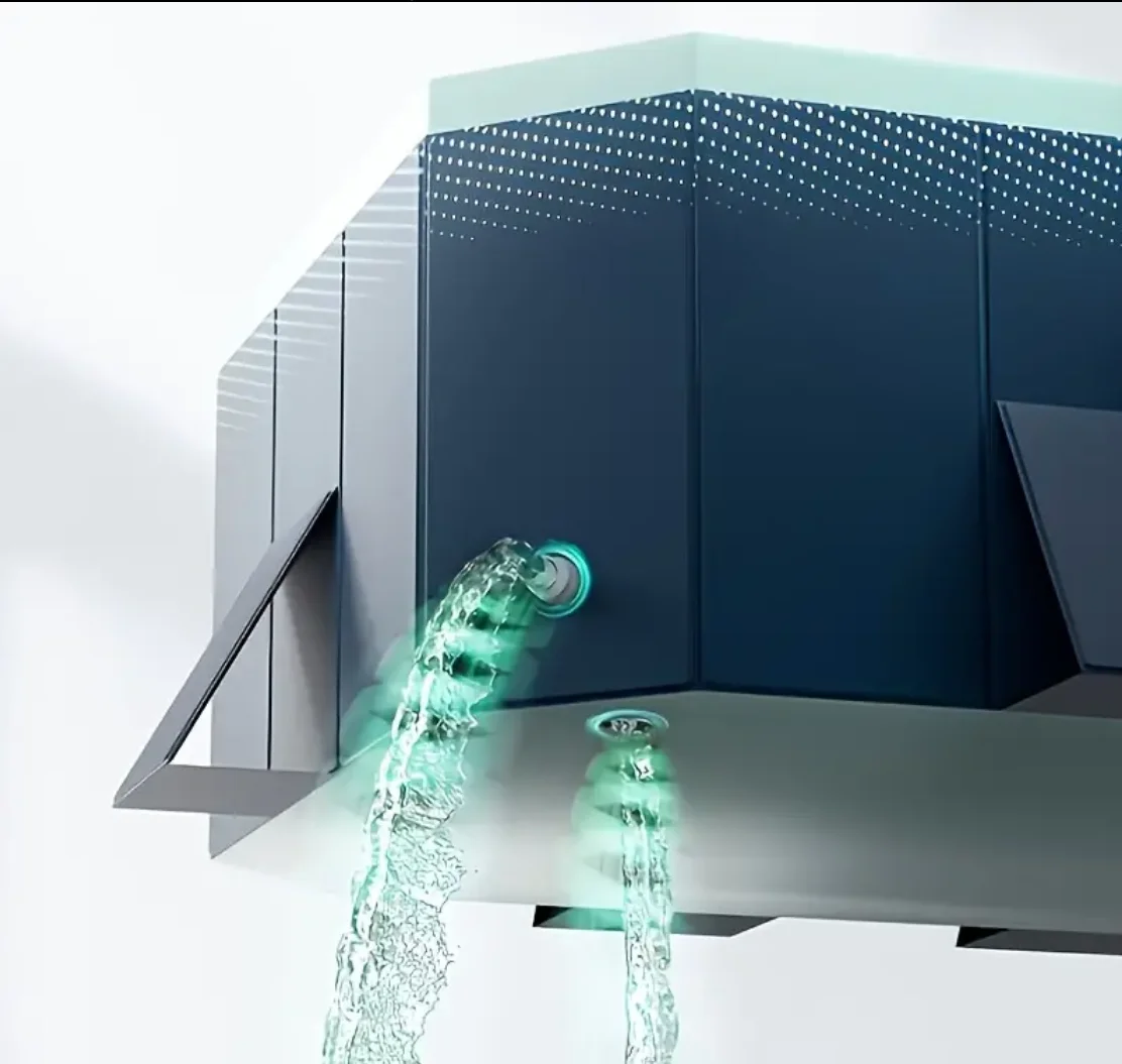 Składany, duży basen na zewnątrz, basen rodzinny, basen na letnie imprezy wodne, niepompowany basen, do użytku na zewnątrz, w ogrodzie.