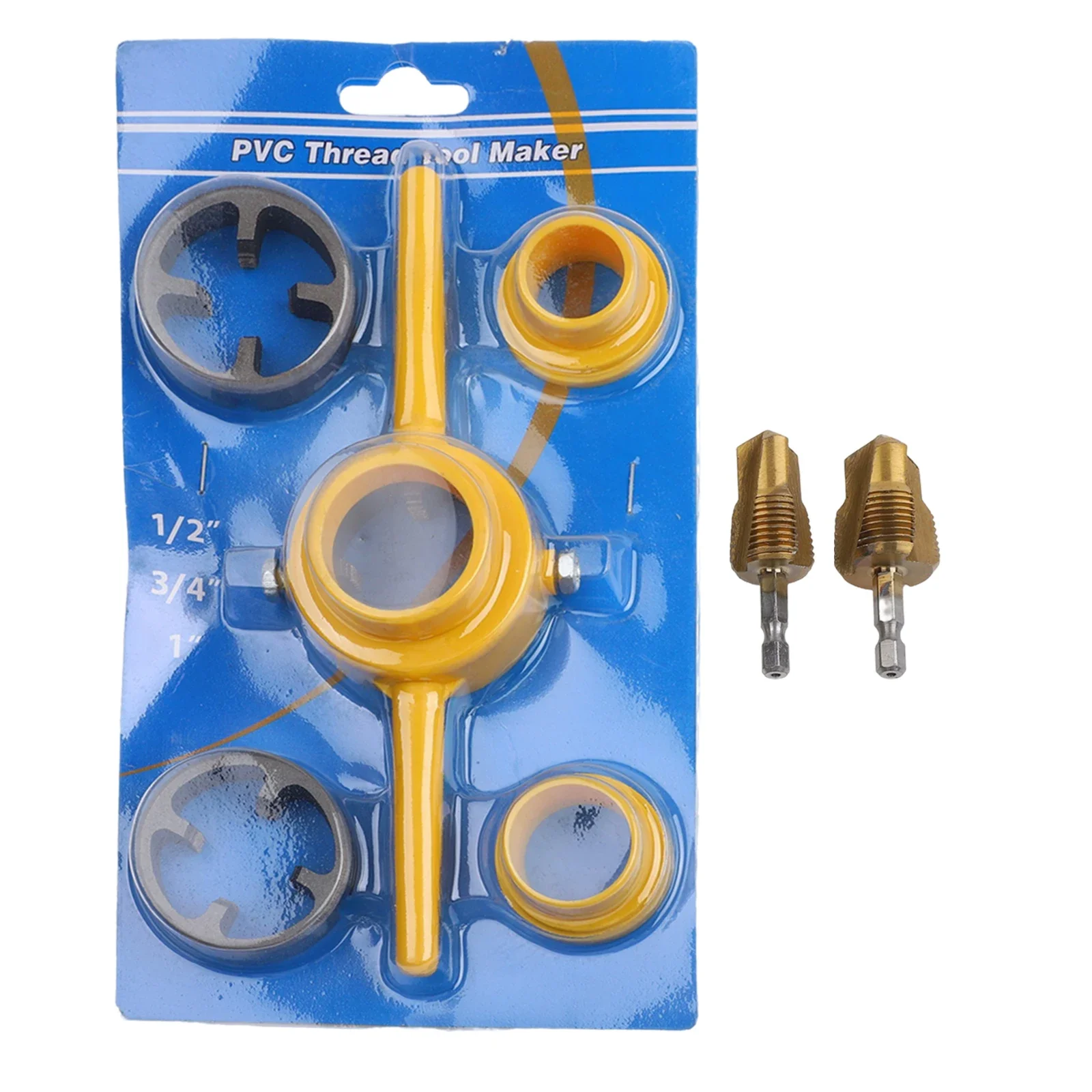 

DIY Plumbing 1 Inch PPR Drill Bit NPT Thread Standard Thread Sizes 1 Thread Sizes 1 2 Thread Sizes 3 4 For PVC Pipes