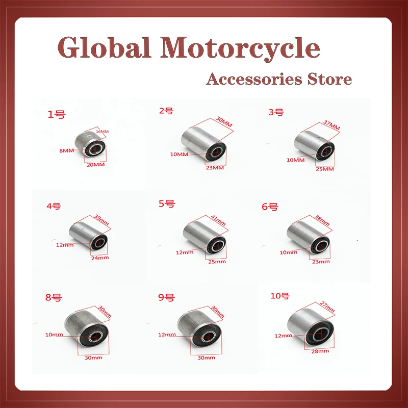 

1PCS 23x38x10mm Swing Arm Mount Bushing Fit For Jinling JLA-21B 250cc ATV China Scooter UTV Go Kart Quad Bike Parts