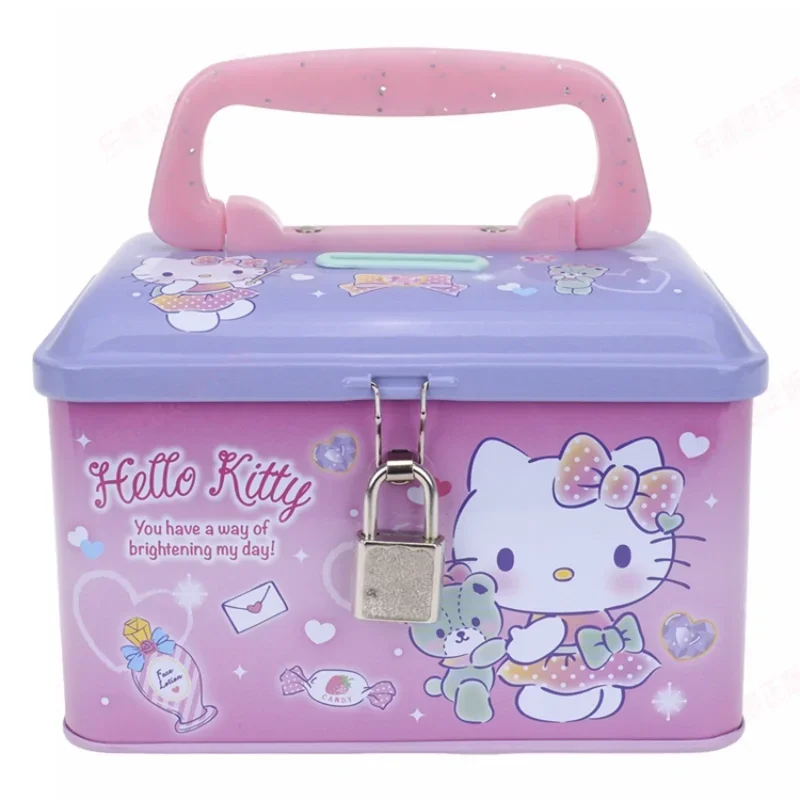 Hello Kitty salvadanaio scatole per bambini monete scatola di immagazzinaggio scatola di risparmio barattolo ornamenti per la casa scatola per