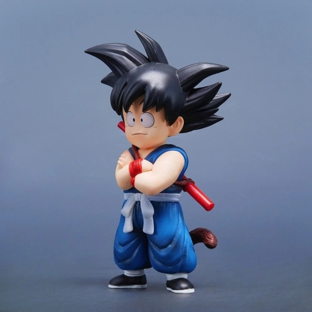 Figura de Dragon Ball de Anime de 14cm/5,51 pulgadas, figuras de acción de Goku infantil, estatua de Pvc, adornos de escritorio, colección, modelo de juguetes, regalos