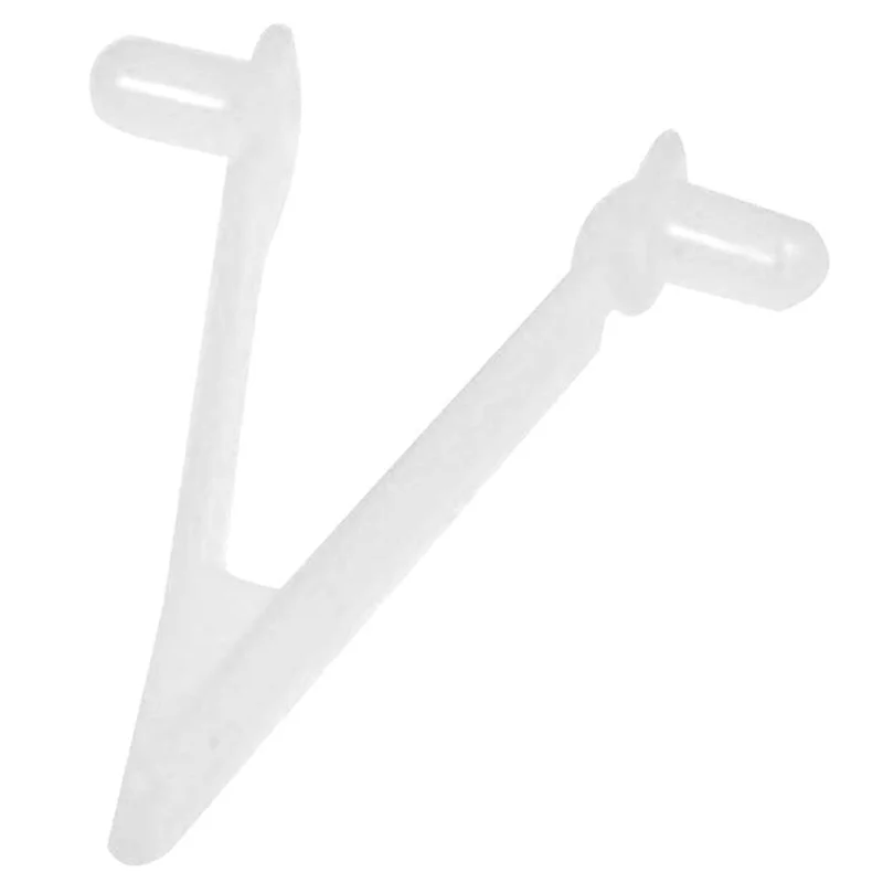 

ABMI-80 Pcs Pool Supplies V-Clip Butterfly Telescopic Pole Fixing Clip Used For Pool Vacuum Handle Net Brush Pole,