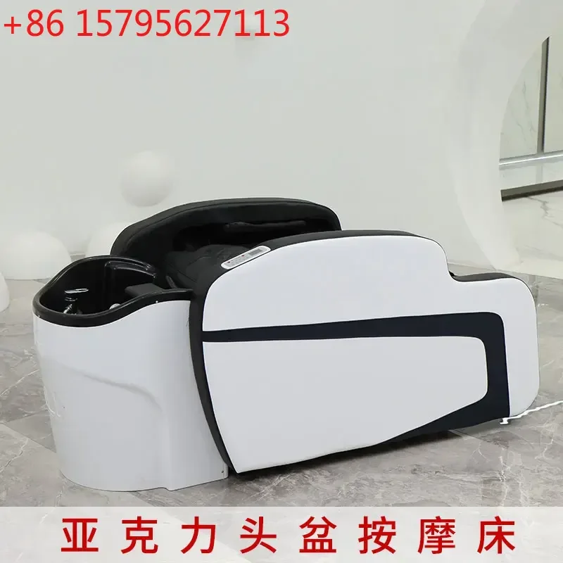 

Automatic Electric Massage Shampoo Bed Multifunctional Hair Salon Thai Flushing Bed Barber Shop for Hair Salon