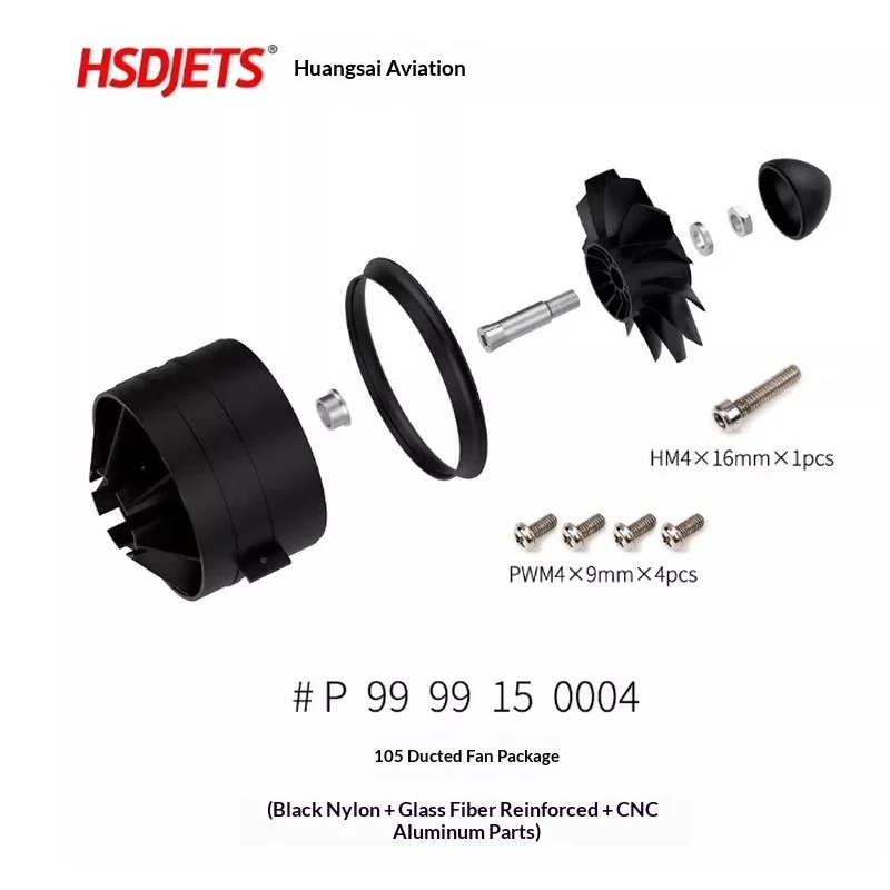 Hsdjets Hsd105mm Culvert 12s Power Unit Culvert Motor 12sd4258/Kv700