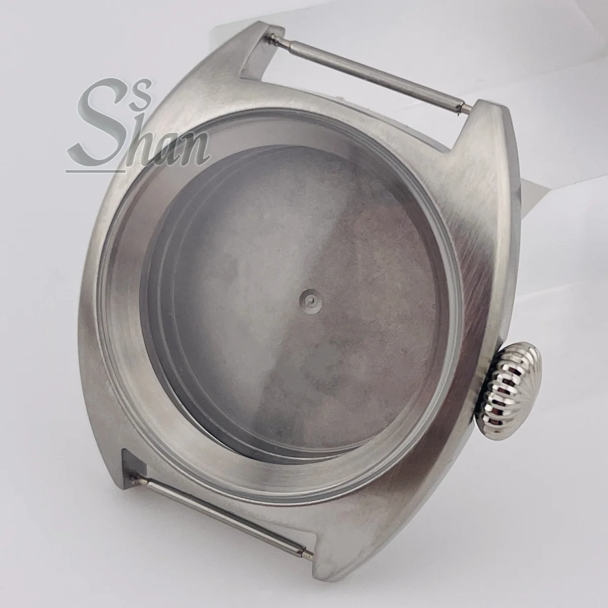 36mm 39mm silver cases large and small crowns double-dome coated glass suitable for NH34 NH35 NH36 ETA2824 NH38 PT5000 movements