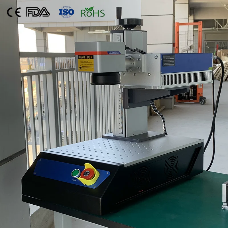 سعر الجملة المحمولة الكل في واحد 3W 5W تبريد الهواء الأشعة فوق البنفسجية سطح المكتب l ase r آلة وسم للزجاج الاكريليك #1