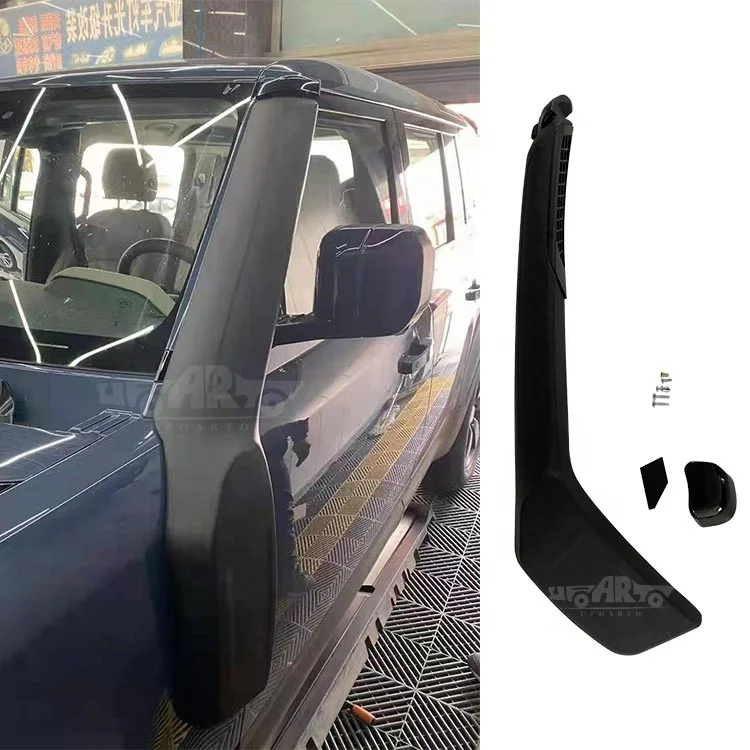 Haosheng Factory Produce ABS Plastic Carbon Fiber Air Intake Snorkel Kit Wade Throat For Land Rover Defender 2019 2020 2021