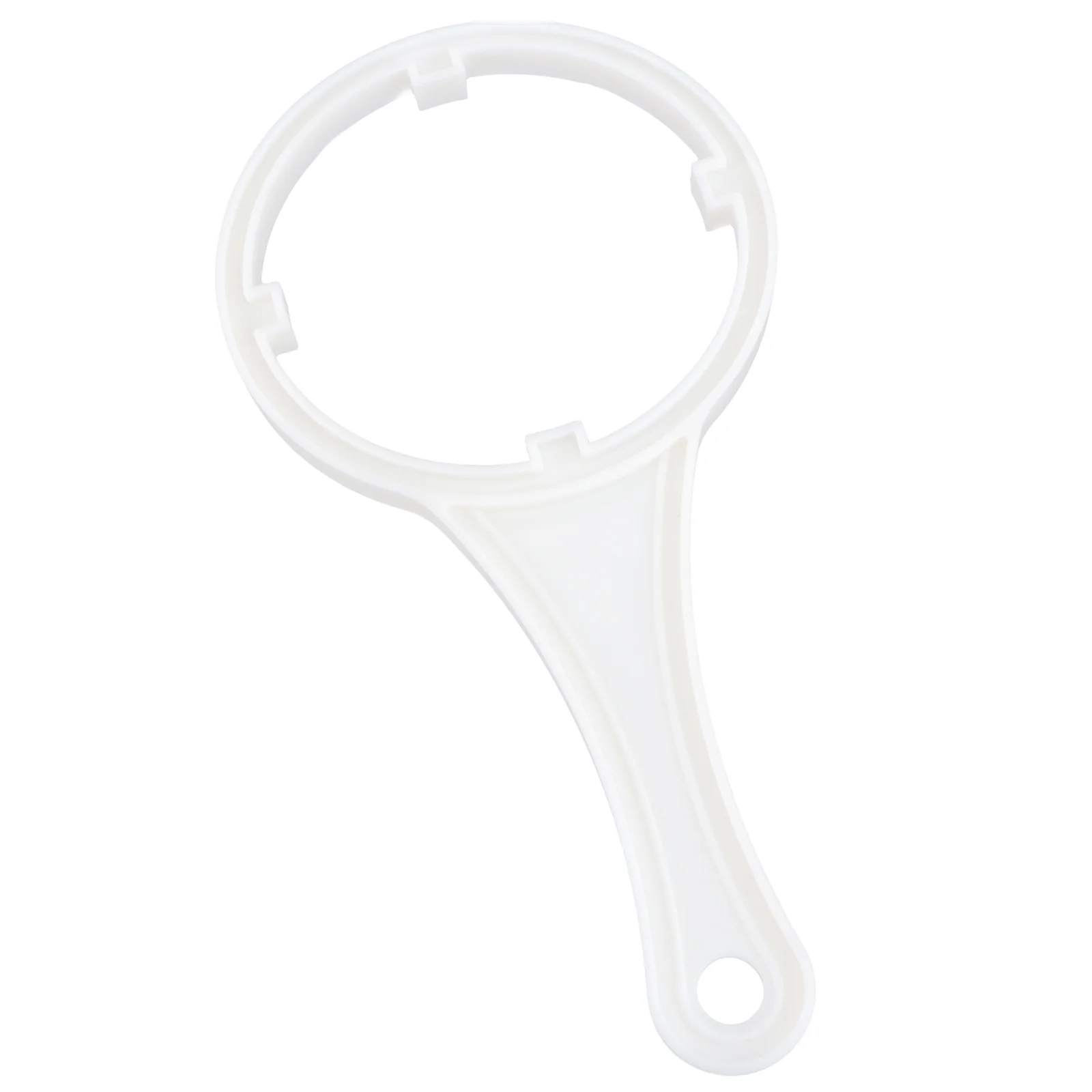 

1pc Plastic 10 Inch Filter Housing Wrench Spanner for Water Purifier (White) Filter Wrench RO Wrench RO Wrench for Water