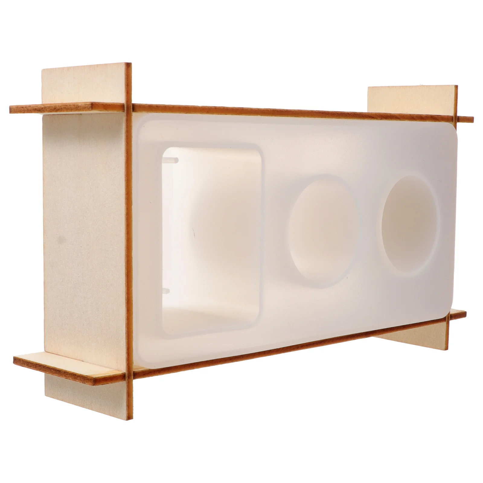 

1Set Toothbrush Container Mold Silicone Flexible Transparent Holder Mold DIY Storage Creative Electric Toothbrush Holder