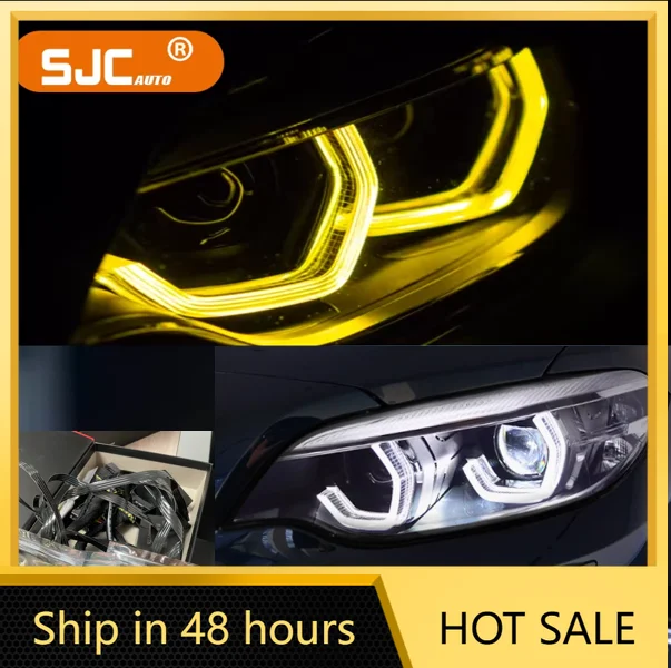 2026 SJC Yellow DRL Module Board for BMW 2 Series M2 F87 F22 CSL 2018-2021 DRL Module Yellow Daytime Running Light High-Adaptabi