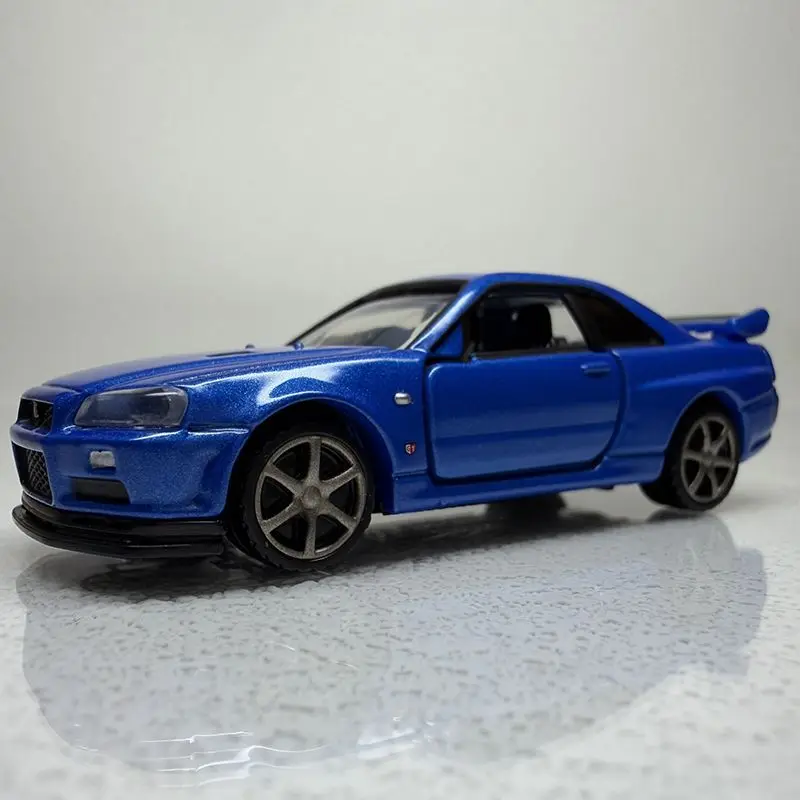 Takara Tomy Tomica Premium 11 Nissan Skyline GT-R V-SPEC2 Nur Alloy Diecast Collectible JDM Toy Car For Kids Boys