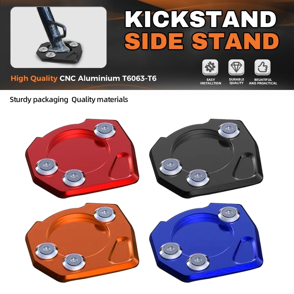 

For RC 125 200 390 Duke 690 SMC 950 990 Adventure Supermoto 990 SMT SM/R Kickstand Foot Side Stand Extension Pad Support Plate