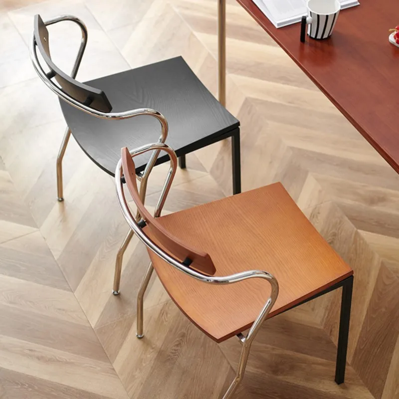 

Joylive Dining Chair Backrest Chair For Small-sized Apartments Chinese Style Solid Wood Dining Chair