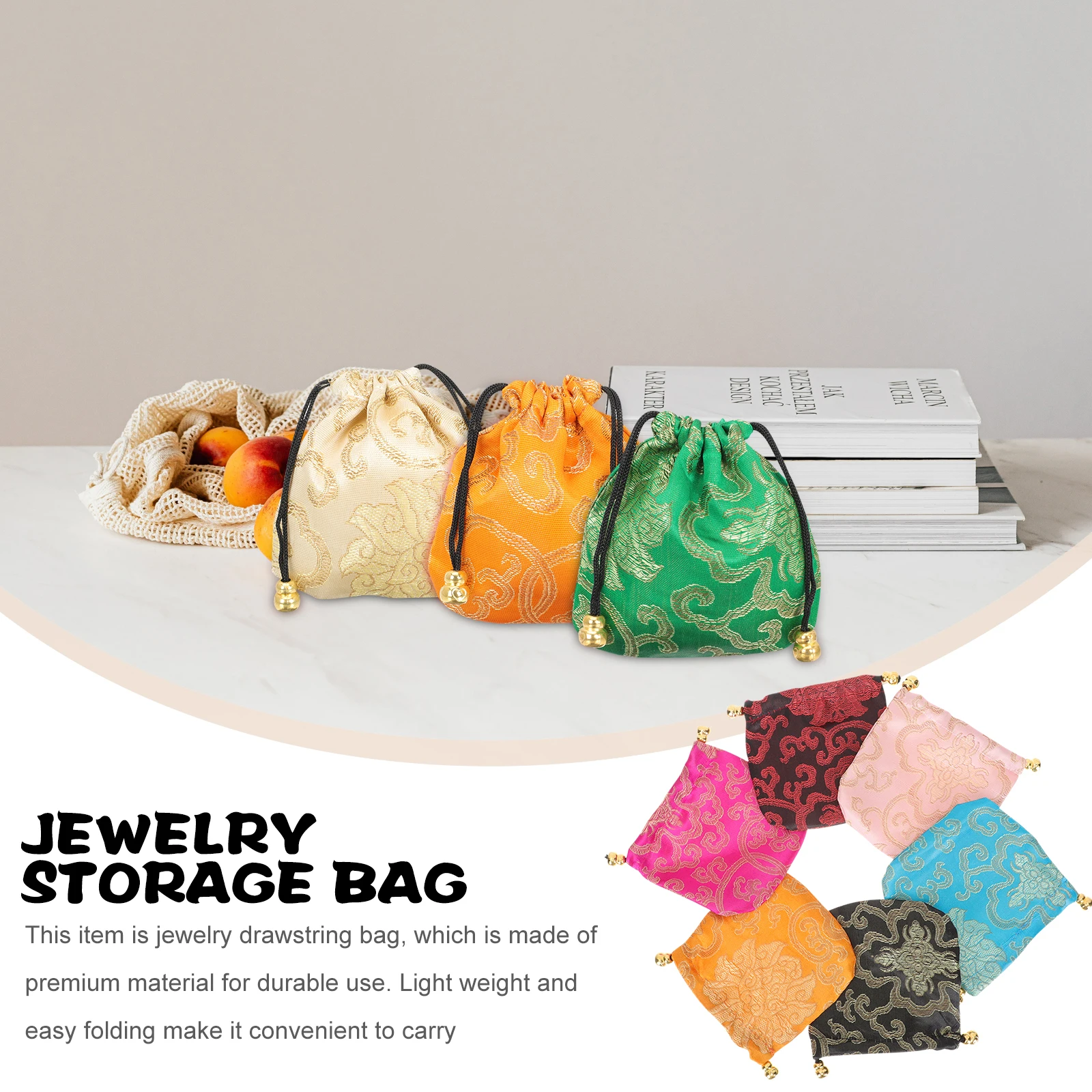 

24 Pcs Jewelry Bag Goodies Bags Drawstring Pouch Small Valentines Jewellery Fabric Pouches Travel Party Favor
