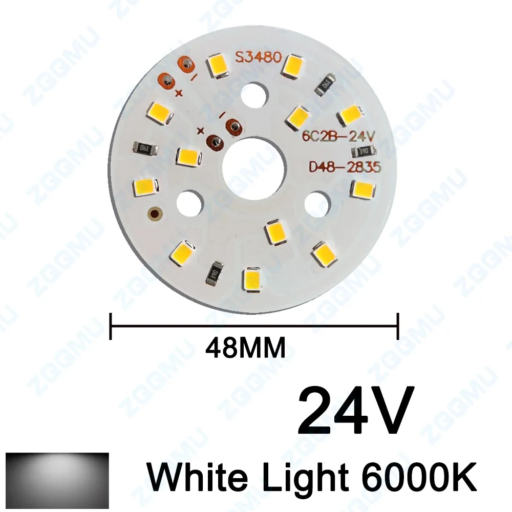 1W 3W 5W 7W LED Light Panel 12V 24V SMD 2835 5730 Chip For DIY Downlight Spotlight Mini Light Panel 19MM 32MM 48MM