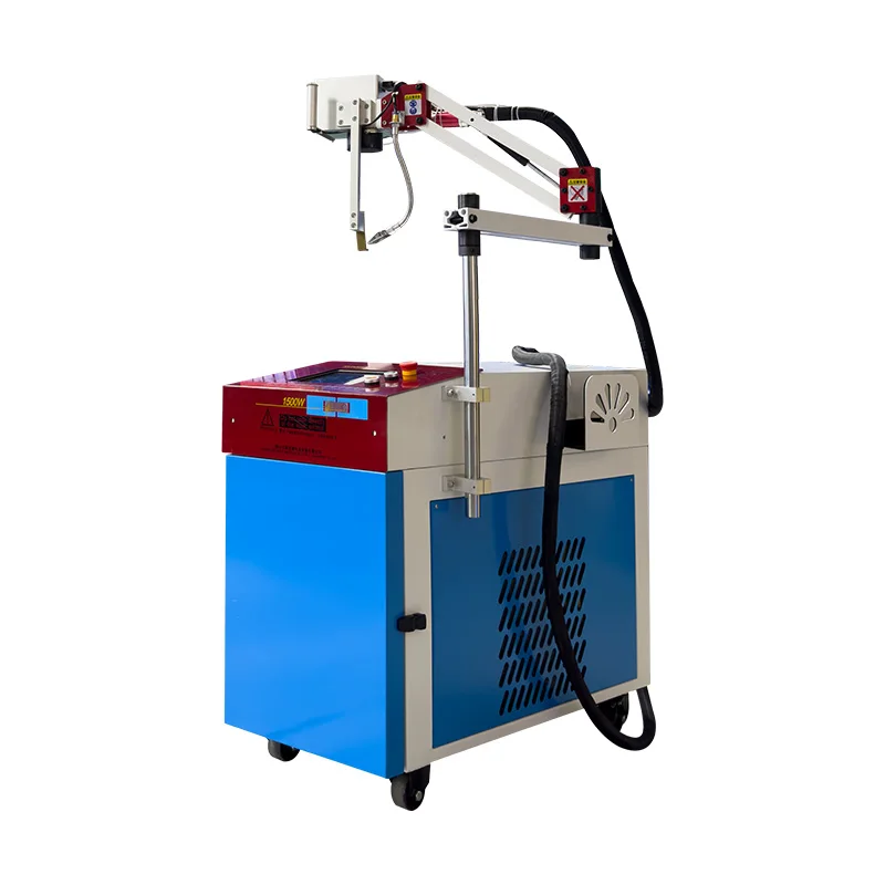 

1500W Handheld Downward Pressure Type Cantilever Laser Welding Machine For Lithium Battery Packing Battery Welder