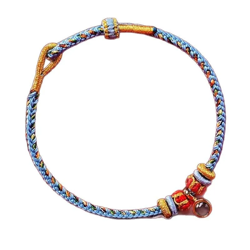 2026 New Style Eight Patron Saints Twelve Zodiac Red String Micro Engraving Projection DIY Woven Zodiac Jewelry