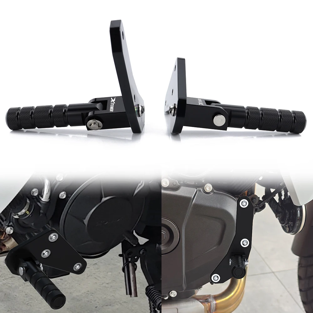 

Rider Footpeg Kit Fit For Honda XL750 Transalp 2022 2023 2024 2025 XL 750 Motorcycle Highway Peg Mounts Rider Adjustable Footpeg