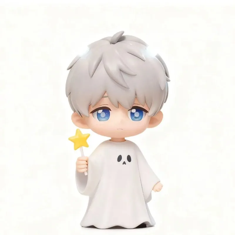 Amour et espace profonde Sylus Xavier Cosplay Anime Q Versions figurine fantôme Kits de Garage dessin animé ornement de bureau cadeau d'halloween