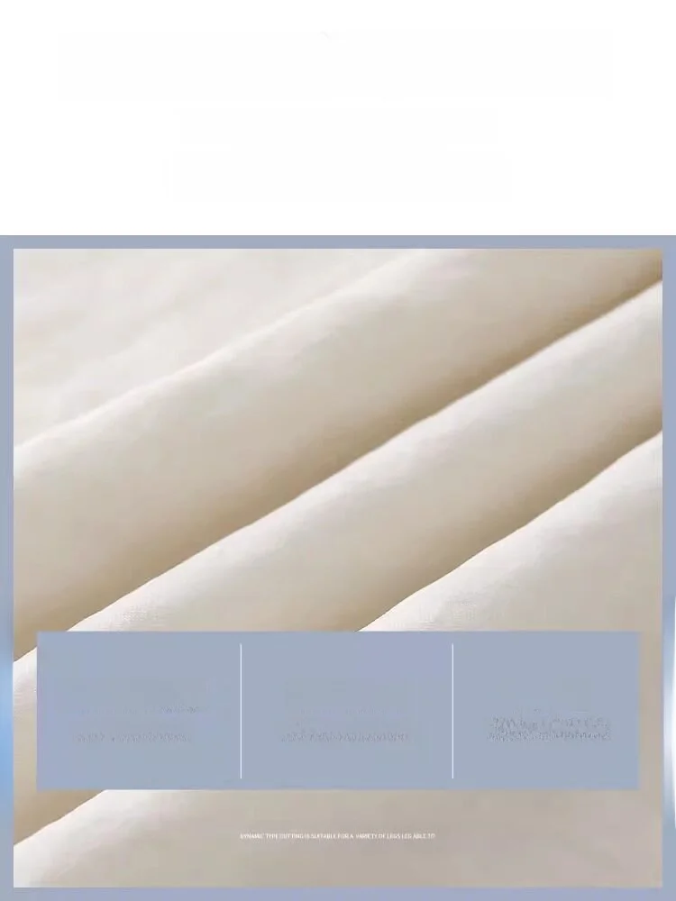 White Nafu Samba Women's Summer Thin New High Waist Lazy Casual Drape Texture Wide Leg Pants Commute Style High Waist Elastic
