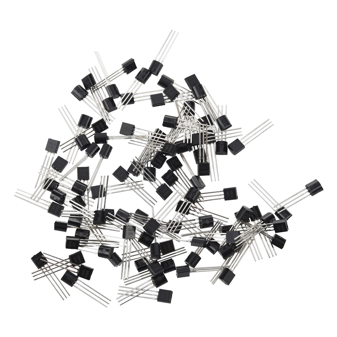 

100pcs Transistors S9014 PNP Silicon