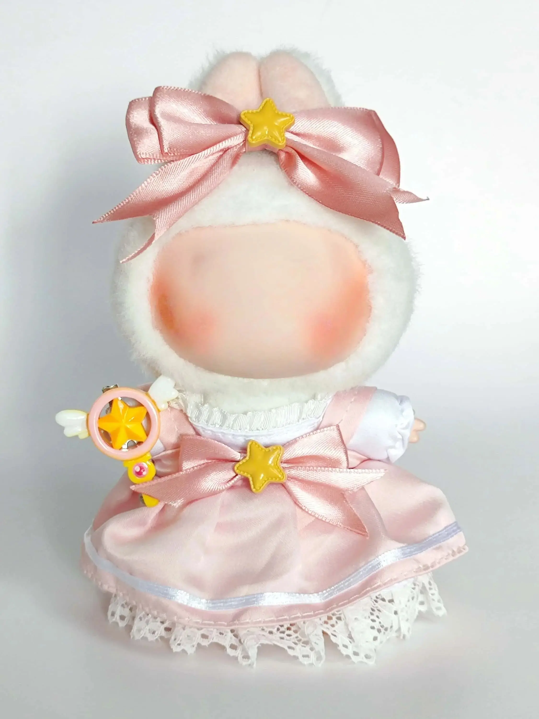 For 17cm Labubu V2 V1 Purple Dress Doll Clothes Outfit Accessories Idol Doll Clothing for Kid Gift Labubu Ropa image 2
