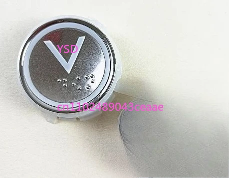 Elevator Push Button HD60 1 Red Light Arrow UP DOWN 5PCS UP + 5PCS DOWN for Hyundai STVF9 Lift LOP Parts