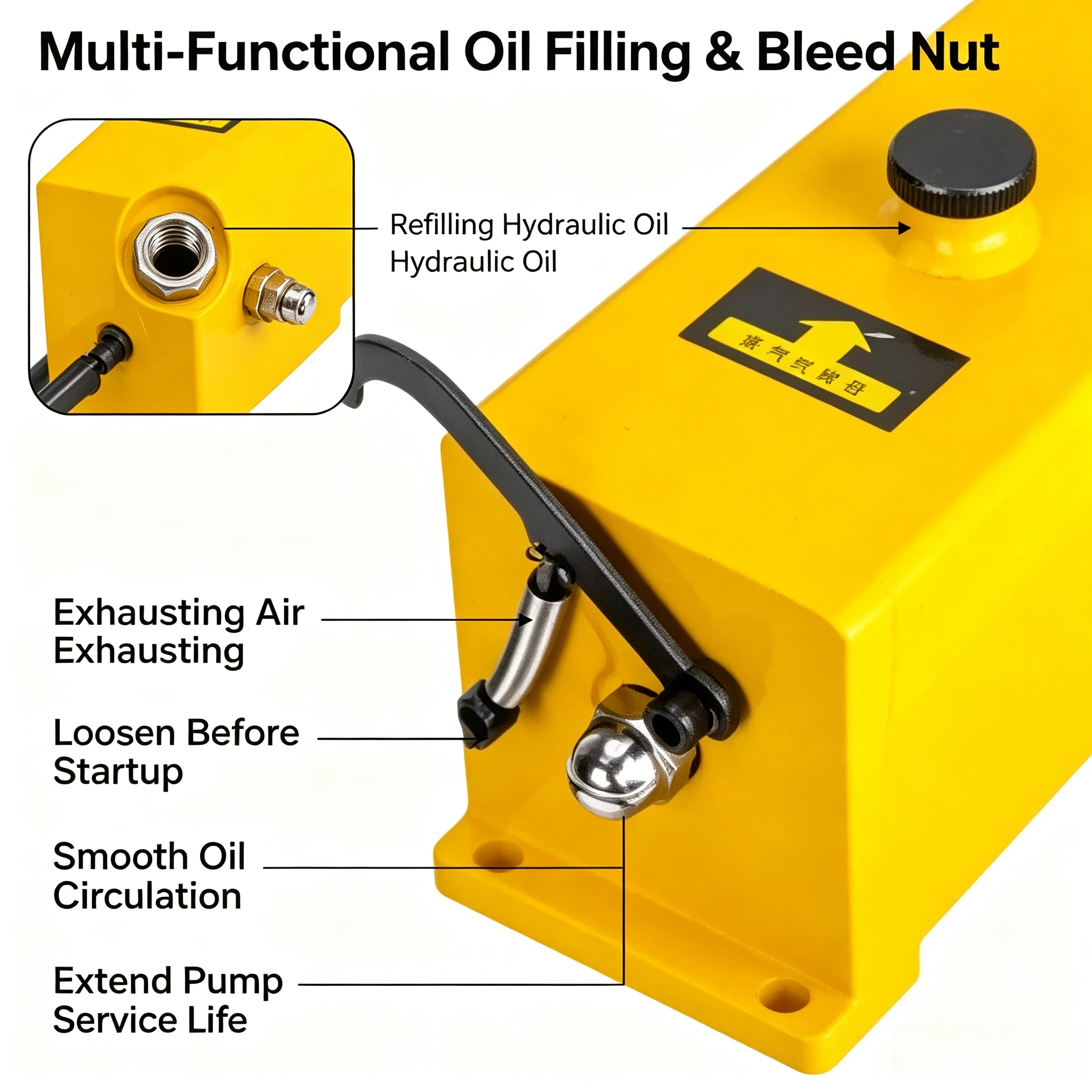 CP 700D Manual Hydraulic Hand Pump 700Bar Ultra High Pressure Portable Pump For Hydraulic Crimping And Cable Cutting Tools