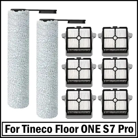Tineco Floor ONE S7 Pro / S6 부품 버전 1 무선 습식 건식 진공 청소기 교체 액세서리 롤러 브러시 필터