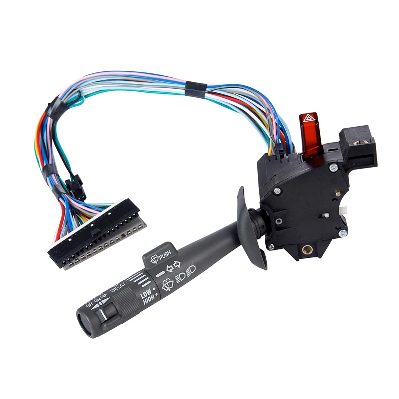 

Multi-Function Combination Switch for 1995-2002 Chevy Tahoe S10 GMC C1500 K1500 Suburban Yukon 2330814 26100985 26036312