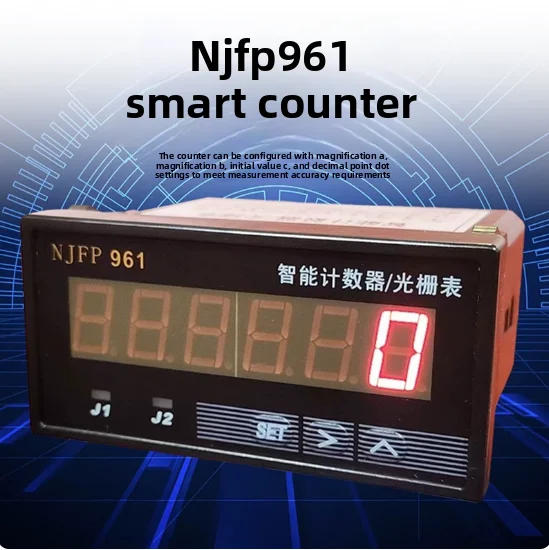 

Digital Tachometer Speedometer NJFP962 Freq Meter 2 Relay Output Upper Lower Control