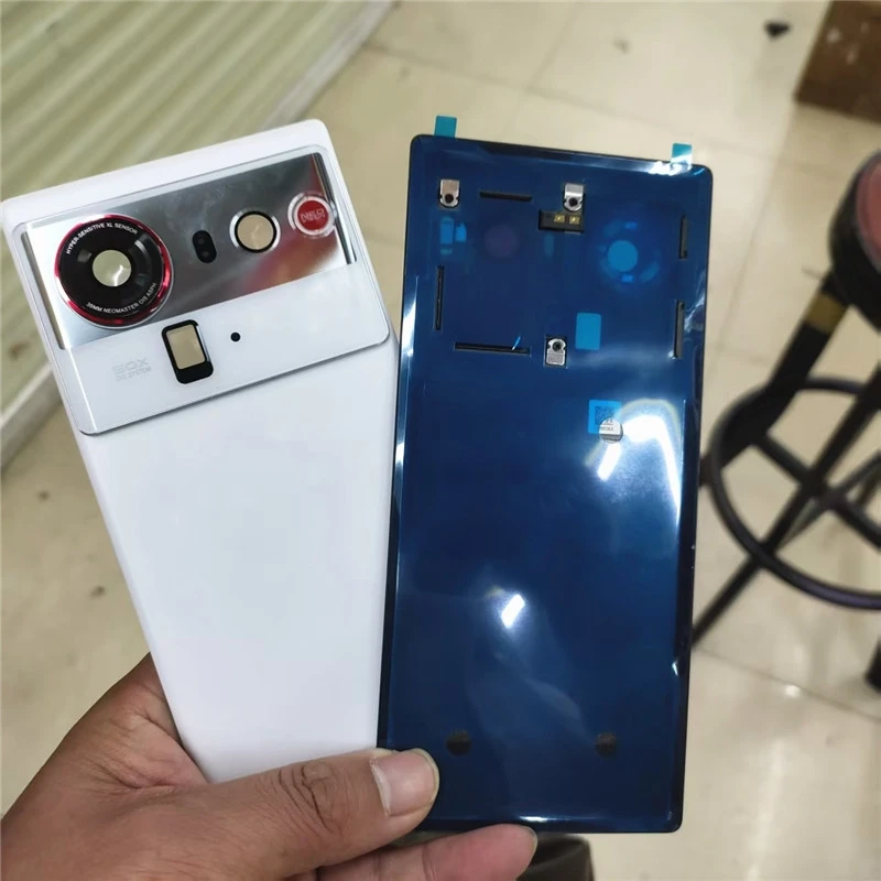 Back Battery Cover for ZTE Nubia Z80 Ultra Housing Lid Door Rear Case with Camera Frame Lens