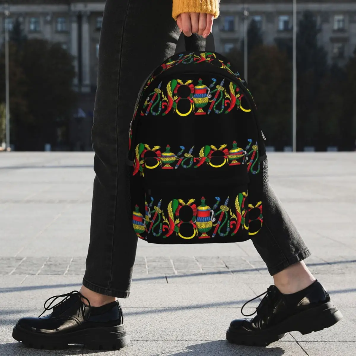 Italian Aces Briscola Scopa Card Backpack Student BookBag Men Women School Bag Computer Shoulder Bags