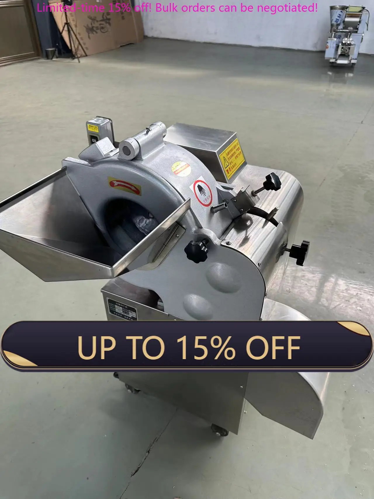 

Commercial Vegetable Chopping Machine / Electric Food Carrot Dicing Machine / Automatic Pumpkin Tomato Cube Cutting